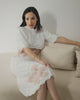 VESTIDO MIDI BORDADO