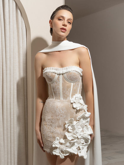 VESTIDO BORDADO FLOR